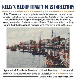Kent, Isle of Thanet 1935 Kelly's Directory