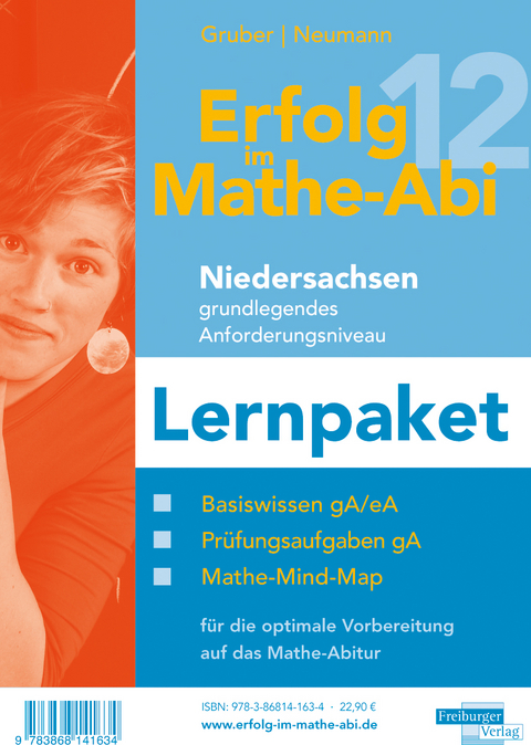 Erfolg im Mathe-Abi 2012 Niedersachsen grundlegendes Anfroderungsniveau Lernpaket - Helmut Gruber, Robert Neumann