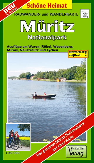 Radwander- und Wanderkarte Müritz Nationalpark