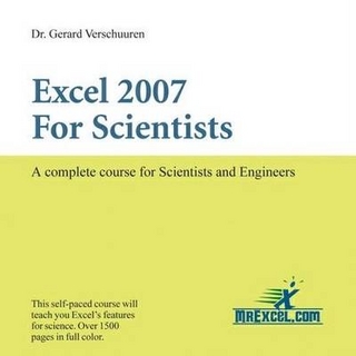 Excel 2007 for Scientists
