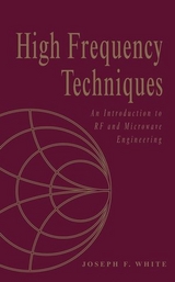 High Frequency Techniques - Joseph F. White