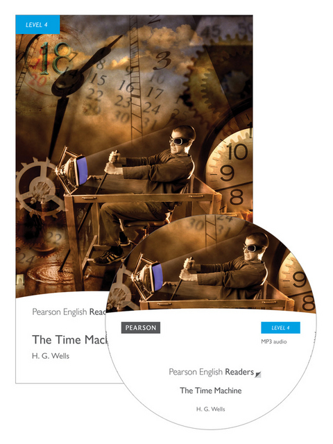 L4:Time Machine Book & MP3 Pack - H. Wells