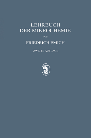 Lehrbuch der Mikrochemie