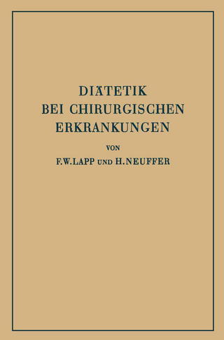 Diätetik bei Chirurgischen Erkrankungen