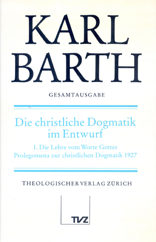 Karl Barth Gesamtausgabe