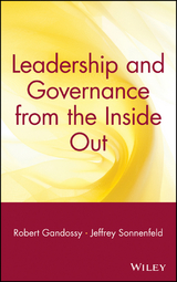 Leadership and Governance from the Inside Out - 