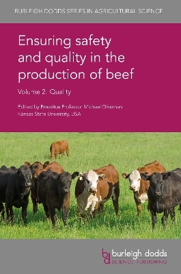 Ensuring Safety and Quality in the Production of Beef Volume 2 - 