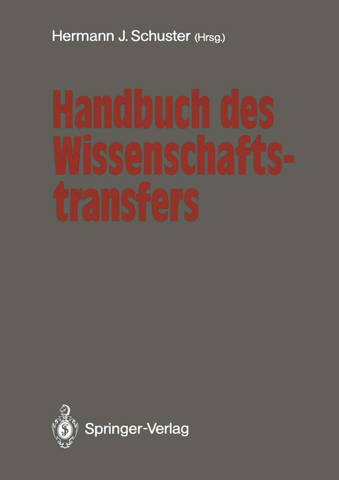 Handbuch des Wissenschaftstransfers - 