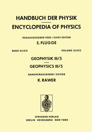Geophysik III / Geophysics III