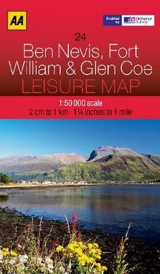 Ben Nevis, Fort William and Glen Coe -  AA Publishing