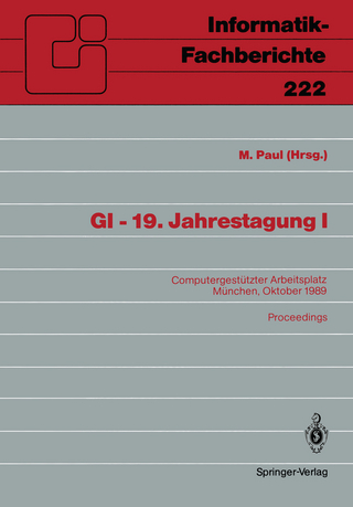 GI — 19. Jahrestagung I