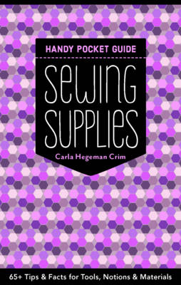 Sewing Supplies Handy Pocket Guide Pop Display - Carla Hegeman Crim