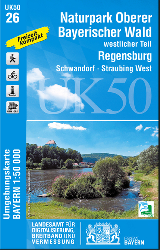 UK50-26 Naturpark Oberer Bayerischer Wald - westlicher Teil