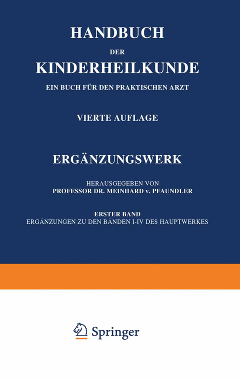 Erg&auml;nzungswerk - Meinhard Pfaundler