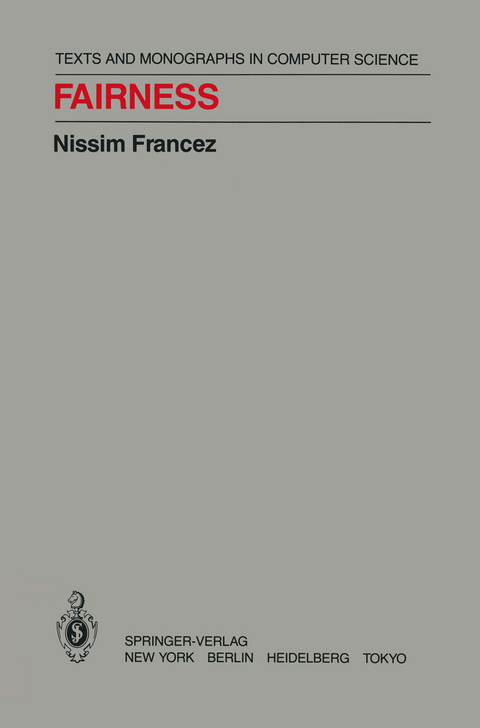 Fairness - Nissim Francez