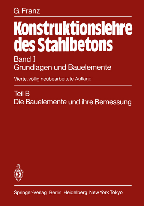 Grundlagen und Bauelemente - Gotthard Franz
