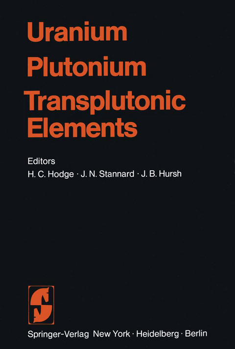 Uranium &middot; Plutonium Transplutonic Elements - 