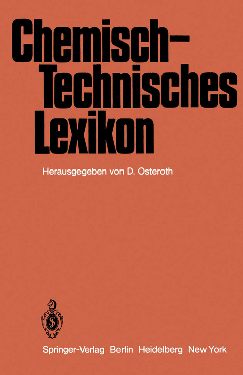 Chemisch-Technisches Lexikon - 