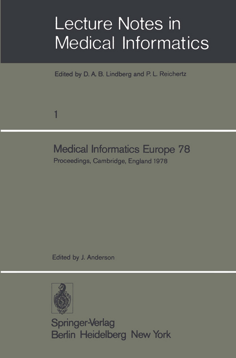 Medical Informatics Europe 78 - 