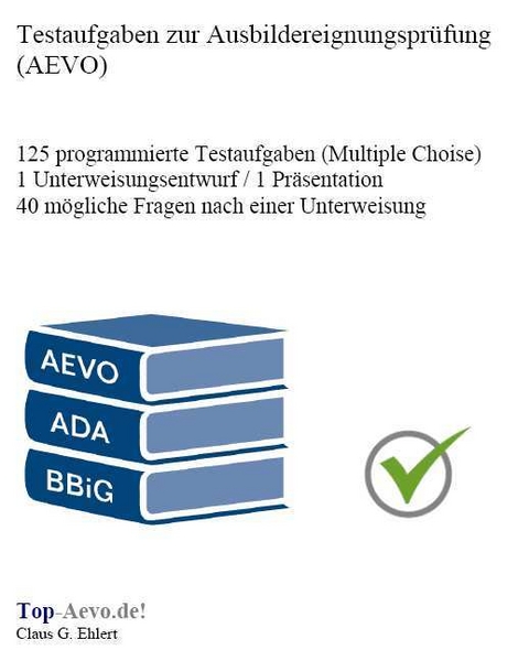 Top-Aevo Pr&uuml;fungsbuch - Claus-G&uuml;nter Ehlert