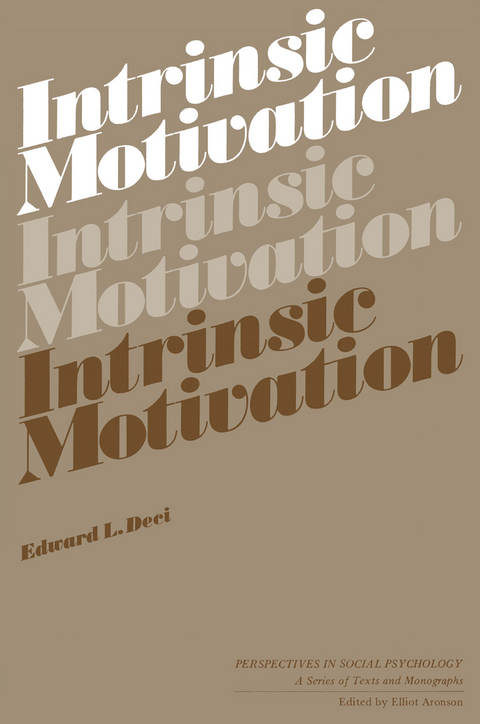 Intrinsic Motivation - Edward L. Deci