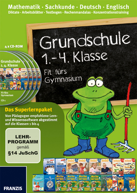 Das Gro&szlig;e Lernpaket Grundschule 2011/2012 -  Franzis