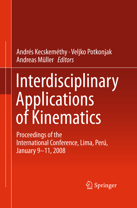Interdisciplinary Applications of Kinematics - 