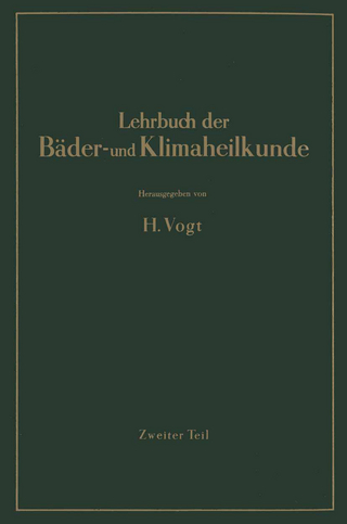 Lehrbuch der Bäder- und Klimaheilkunde