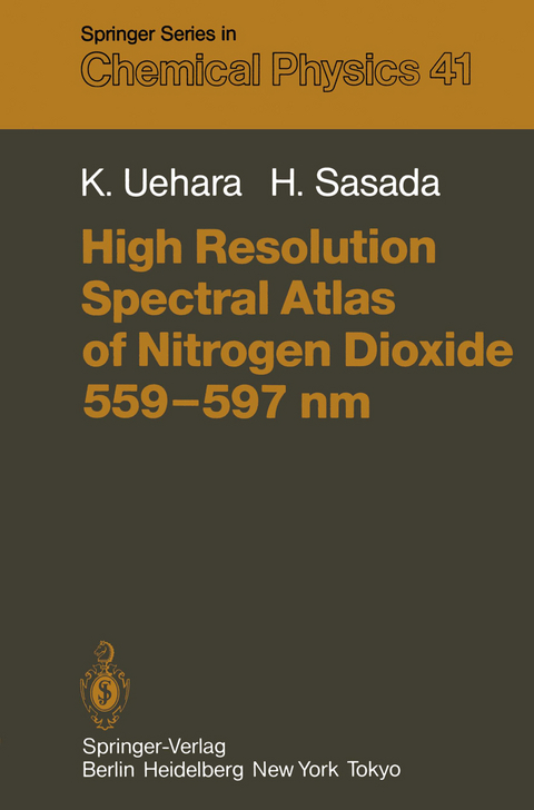 High Resolution Spectral Atlas of Nitrogen Dioxide 559&ndash;597 nm - K. Uehara, H. Sasada