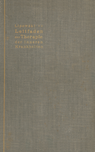 Leitfaden der Therapie der inneren Krankheiten