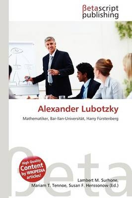 Alexander Lubotzky