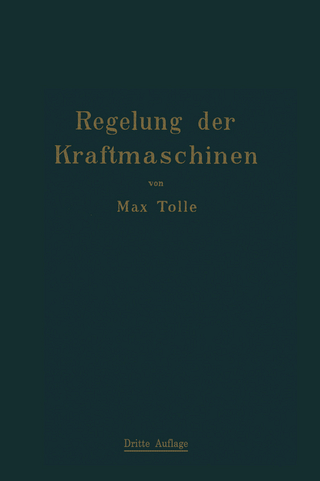 Regelung der Kraftmaschinen