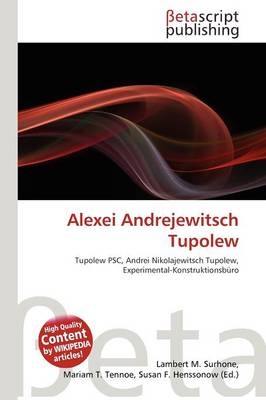 Alexei Andrejewitsch Tupolew