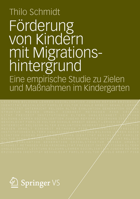 F&ouml;rderung von Kindern mit Migrationshintergrund - Thilo Schmidt