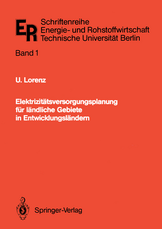 Elektrizitätsversorgungsplanung für ländliche Gebiete in Entwicklungsländern