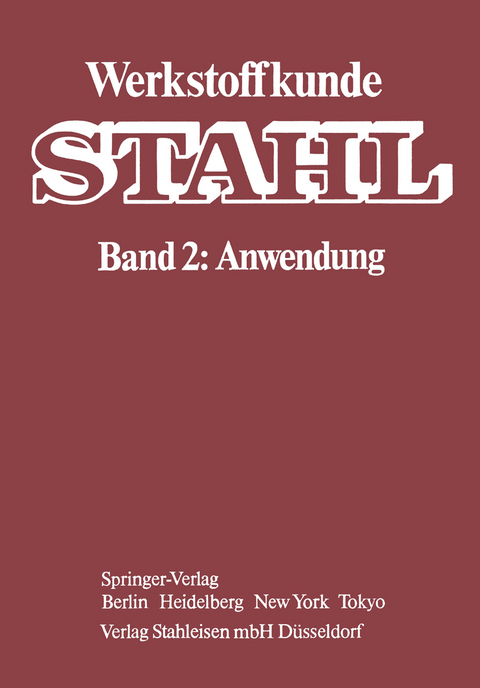Werkstoffkunde STAHL - 