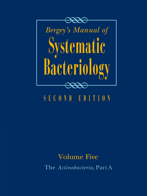 Bergey's Manual of Systematic Bacteriology - 