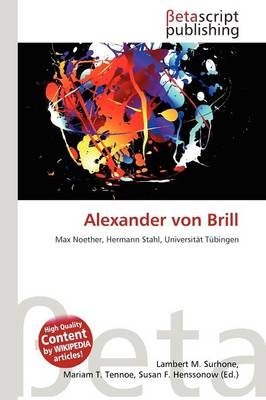 Alexander Von Brill