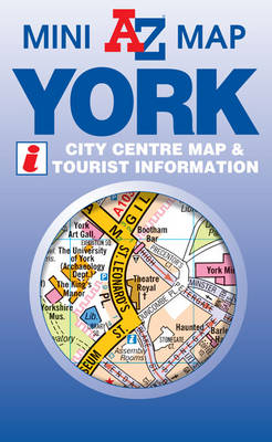 York Mini Map -  Geographers' A-Z Map Company