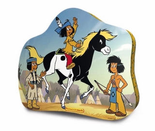 Yakari Boden-Puzzle (Konturenpuzzle)