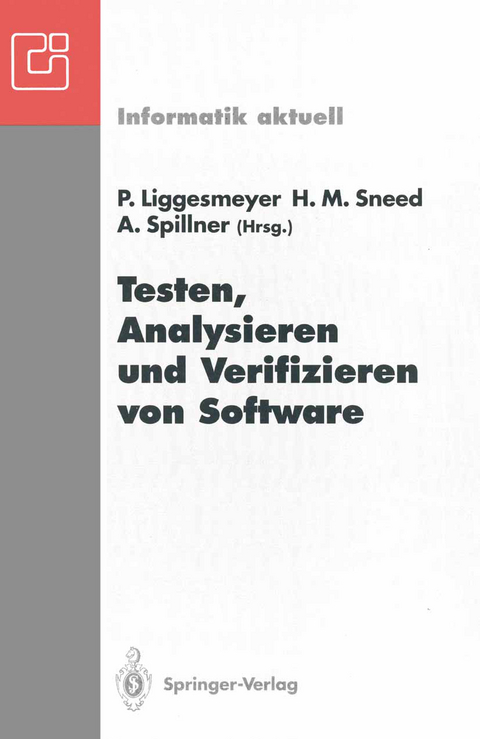 Testen, Analysieren und Verifizieren von Software - 
