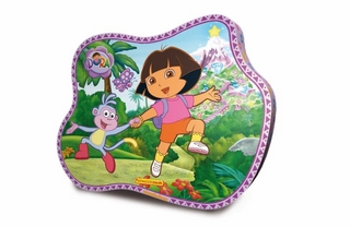 Dora Boden-Puzzle (Konturenpuzzle)