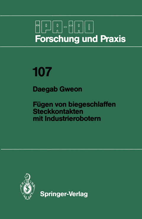 F&uuml;gen von biegeschlaffen Steckkontakten mit Industrierobotern - Daegab Gweon