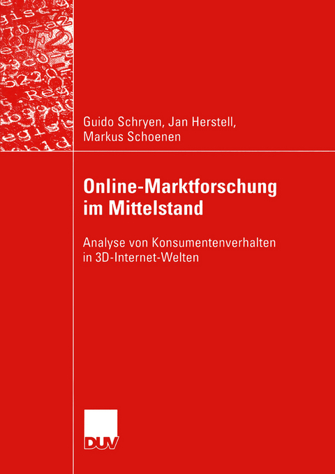 Online-Marktforschung im Mittelstand - Guido Schryen, Jan Herstell, Markus Schoenen