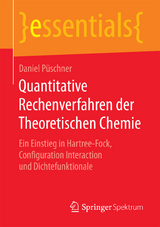 Quantitative Rechenverfahren der Theoretischen Chemie - Daniel P&uuml;schner