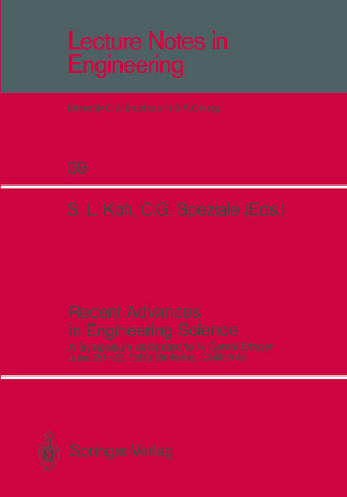 Recent Advances in Engineering Science