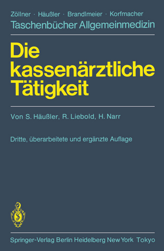 Die kassenärztliche Tätigkeit