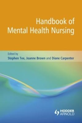 Handbook of Mental Health Nursing