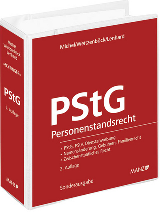 Das österreichische Personenstandsrecht - PStG inkl. 19. Lfg.