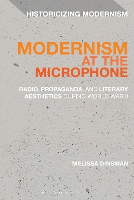 Modernism at the Microphone - Dr Melissa Dinsman